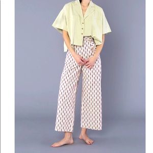 Ilana Kohn Mia pants - Dobby Dot print NWT